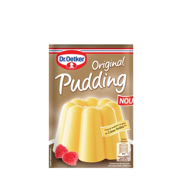 Dr. Oetker Praf de budincă cu gust Creme brule 35 x 40GR Dr. Oetker Praf de budincă cu gust Creme brule 35 x 40GR