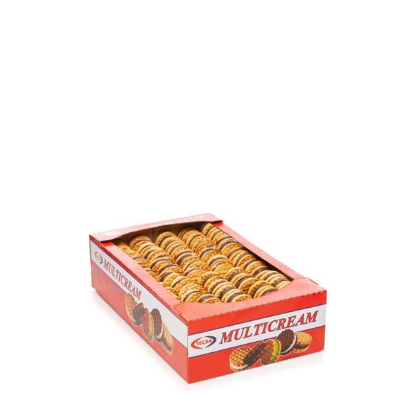 Tecsa biscuiti vanilie si crema de cacao 2KG Tecsa biscuiti vanilie si crema de cacao 2KG