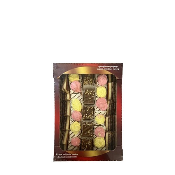 Prajitura Ana Frisca Roz + Galben 500GR Prajitura Ana Frisca Roz + Galben 500GR