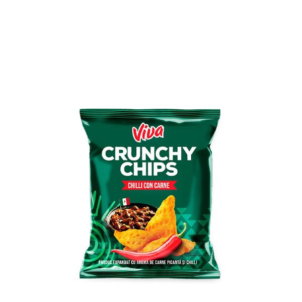 Viva Crunchy Chips chilli con carne 20 x 80GR