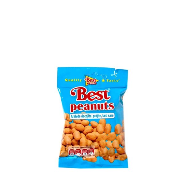 Best Arahide decojite, prajite, fara sare 14 x 150GR