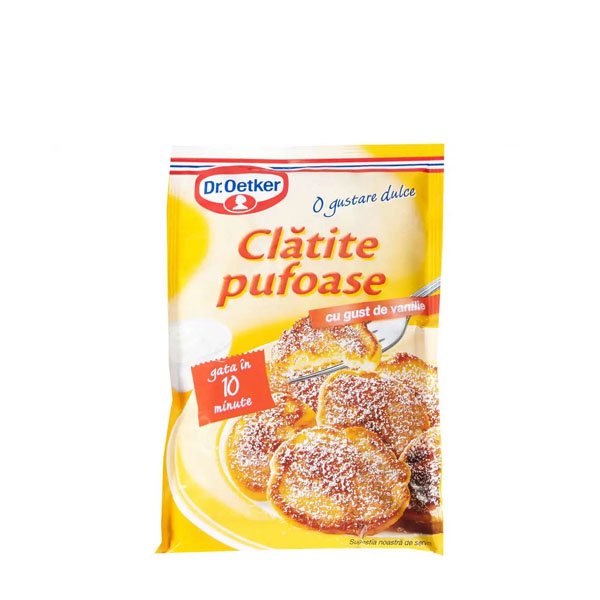 Dr. Oetker Clatite pufoase vanilie 15 x 150GR