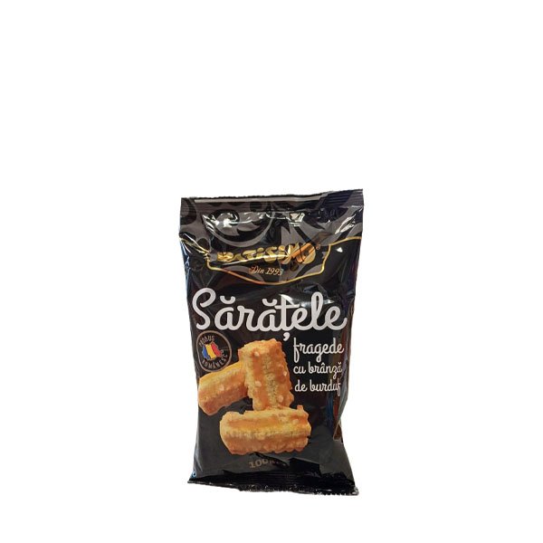 Patisimo Saratele Fragede cu branza de burduf 20 x 100GR Patisimo Saratele Fragede cu branza de burduf 20 x 100GR