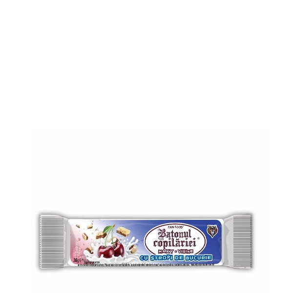 Panfood Batonul copilariei cu vișine 42 x 38GR Panfood Batonul copilariei cu vișine 42 x 38GR