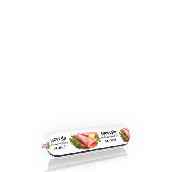 Therezia brânză topită cu suncă 125GR Therezia brânză topită cu suncă 125GR