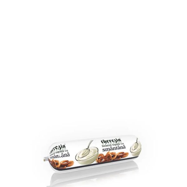 Therezia brânză topită cu smântână 125GR Therezia brânză topită cu smântână 125GR