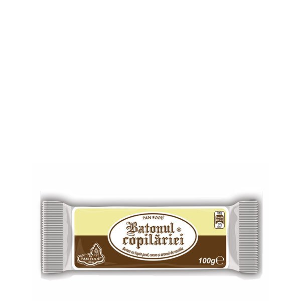 Panfood Batonul copilariei alb negru 30 x 100GR Panfood Batonul copilariei alb negru 30 x 100GR