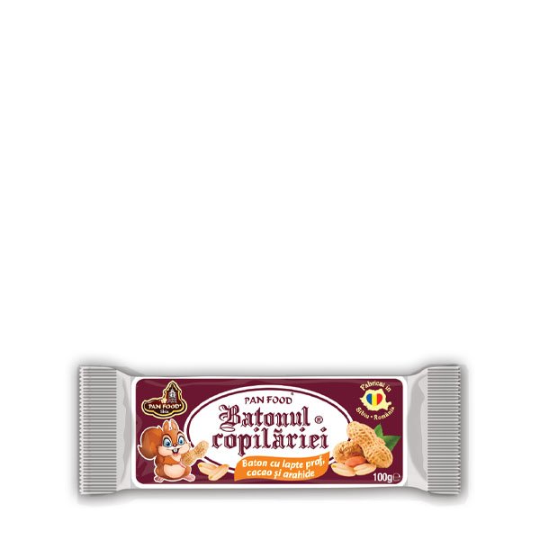 Panfood Batonul copilariei cu alune 30 x 100GR Panfood Batonul copilariei cu alune 30 x 100GR