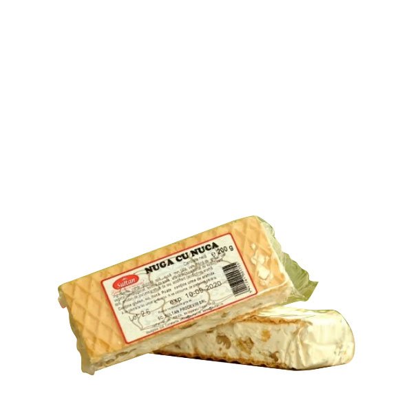 Sultan Maxi nuga cu nuca 12 x 200GR Sultan Maxi nuga cu nuca 12 x 200GR