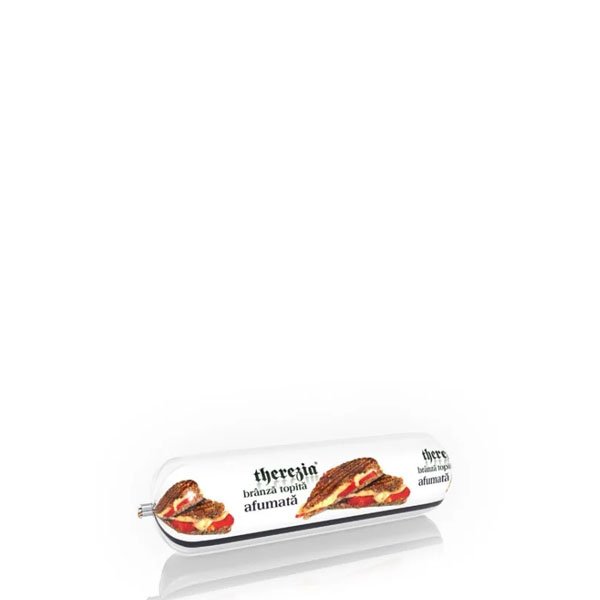 Therezia brânză topită afumată 125GR Therezia brânză topită afumată 125GR