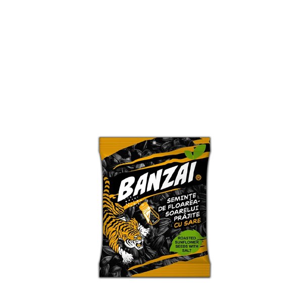 Banzai Seminte Negre cu sare 20 x 40GR