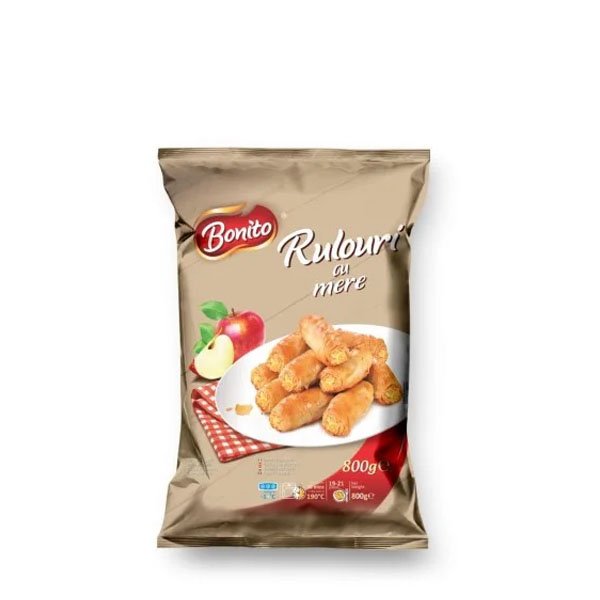 Bonito Rulouri cu mere 12 x 800 GR
