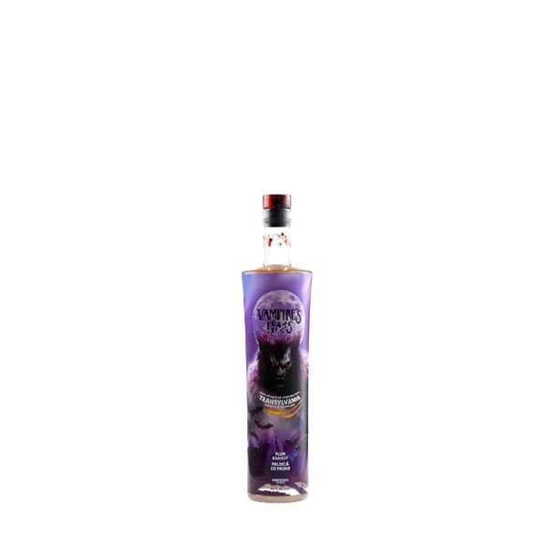 Bran Vampires Fears Palinca de prune 40% 8 x 500ML