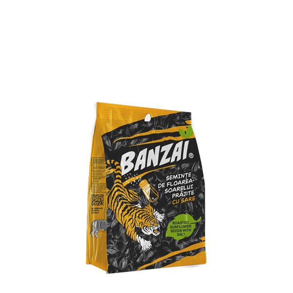 Banzai Seminte negre cu sare 8 x 130GR Banzai Seminte negre cu sare 8 x 130GR