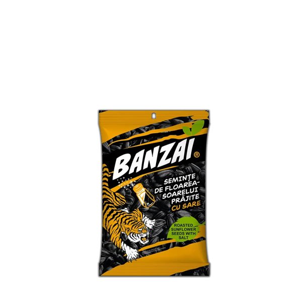 Banzai Seminte Negre cu sare 12 x 100GR Banzai Seminte Negre cu sare 12 x 100GR