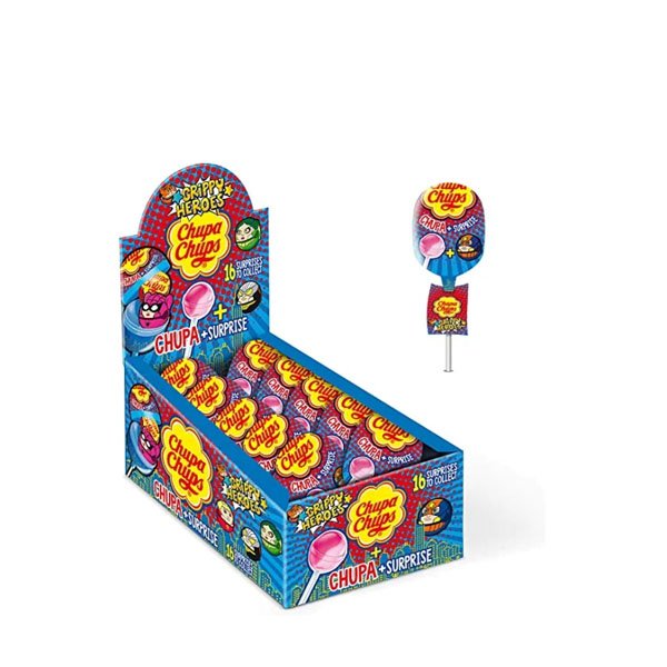 Chupa Chups Acadele surprize 16 x 12GR