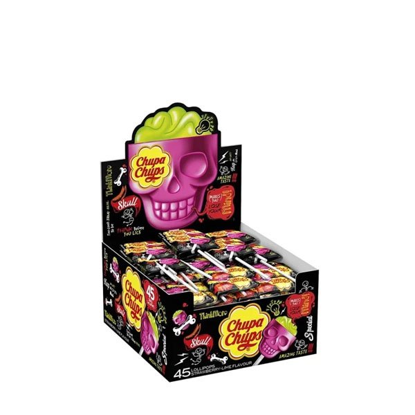 Chupa Chups Acadele craniu 3D 45 x 15GR
