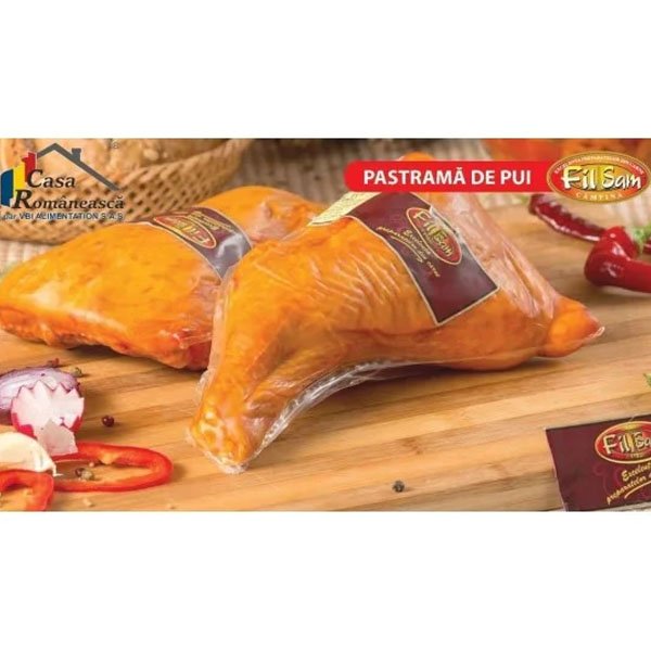 Fil-Sam pastramă de pui Afumată VID (Pulpe Afumate)