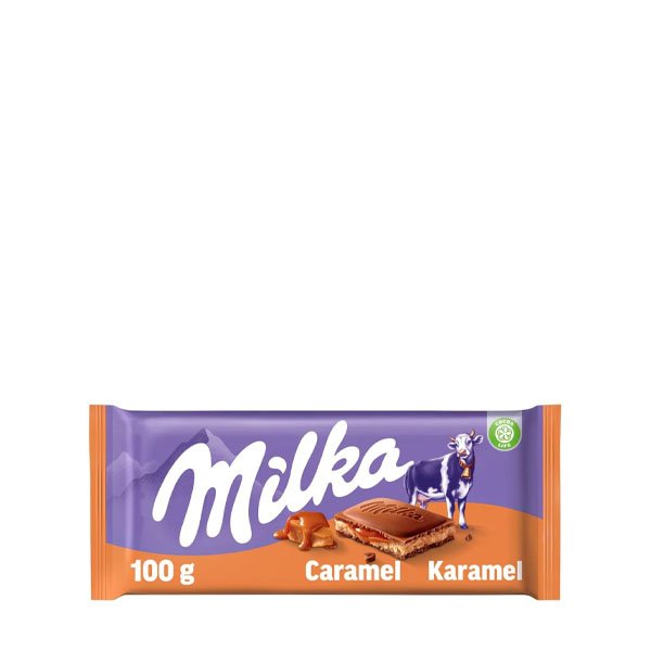 Milka ciocolata cu carameli 100GR Milka ciocolata cu carameli 100GR