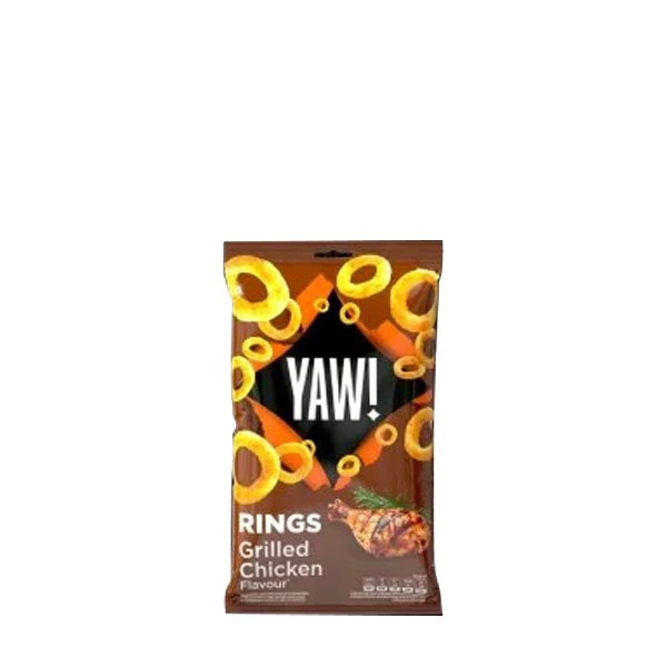 Banzai Yaw Inele cu gust de Pui la rotisor 28 x 60GR