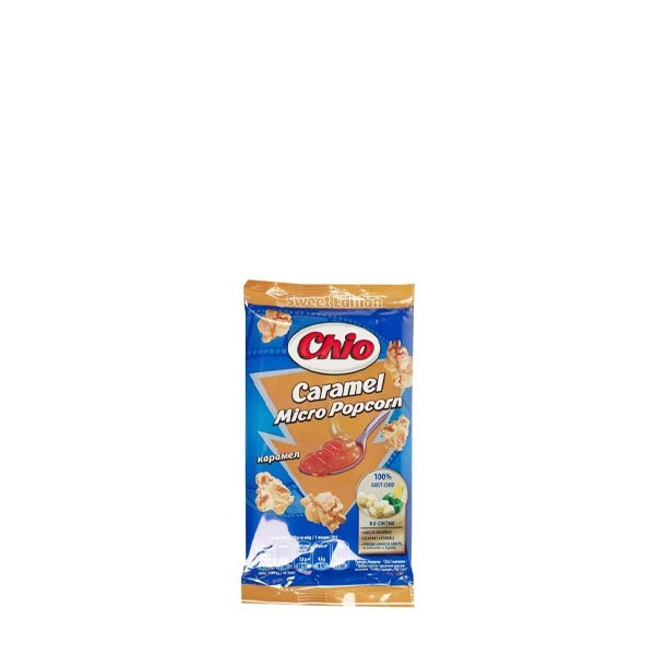 Chio Popcorn microunde cu Caramel 34 x 90GR Chio Popcorn microunde cu Caramel 34 x 90GR
