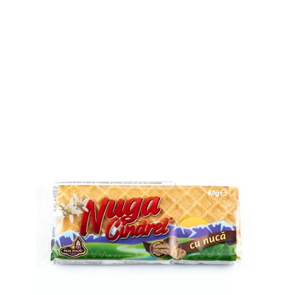 PanFood Nuga Cindrel cu nuca 30 x 50GR