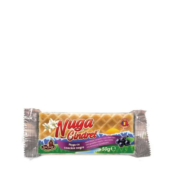 PanFood Nuga Cindrel cu coacaze negre 30 x 50GR