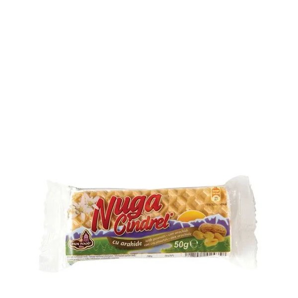 PanFood Nuga Cindrel cu arahide 30 x 50GR