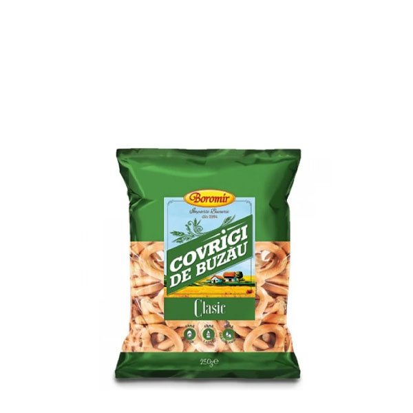 Boromir Covrigi de buzau fara sare 21 x 200GR Boromir Covrigi de buzau fara sare 21 x 200GR