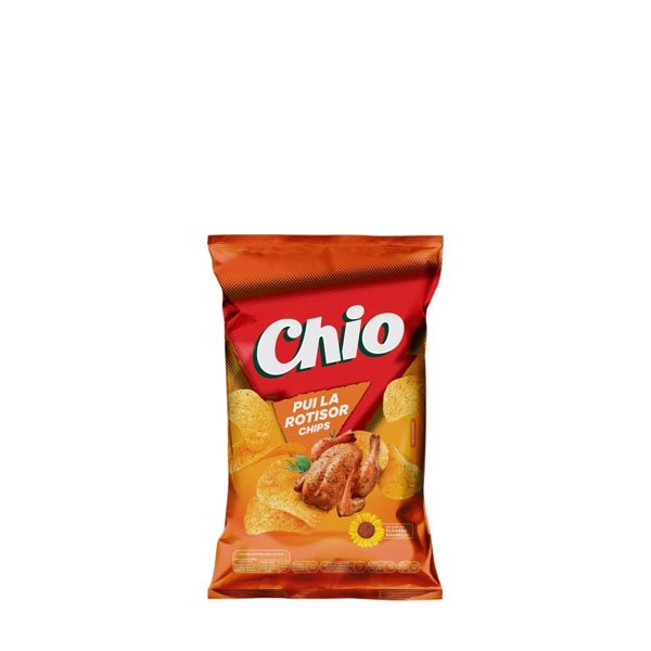 Chio Chips Pui la rotisor 10 x 125GR Chio Chips Pui la rotisor 10 x 125GR