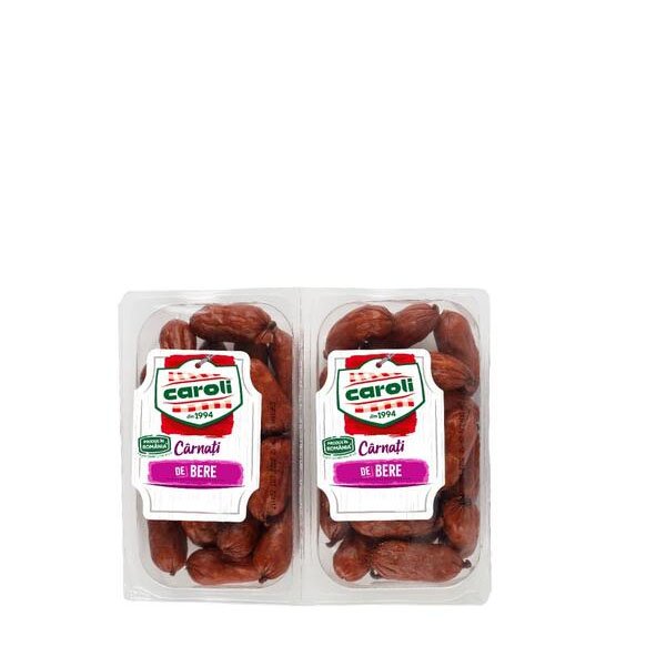 Caroli Cârnați Bere Vid 400GR Caroli Cârnați Bere Vid 400GR