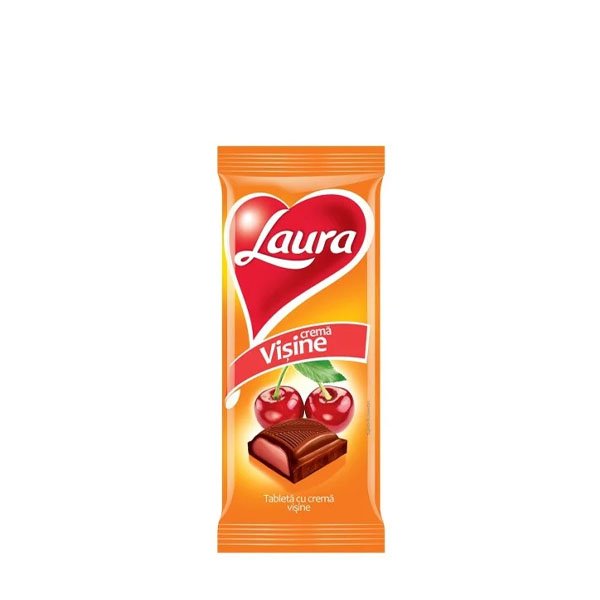 Laura Ciocolată cu cremă de vișine 24 x 92GR