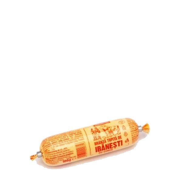Ibănești Brânză topită cu Șuncă 100GR