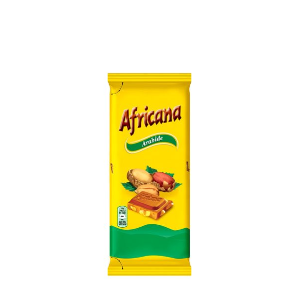 Africana Ciocolată cu arahide 20 x 90GR
