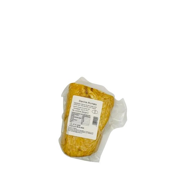 Banat Bun Slănină afumată VID 300GR Banat Bun Slănină afumată VID 300GR