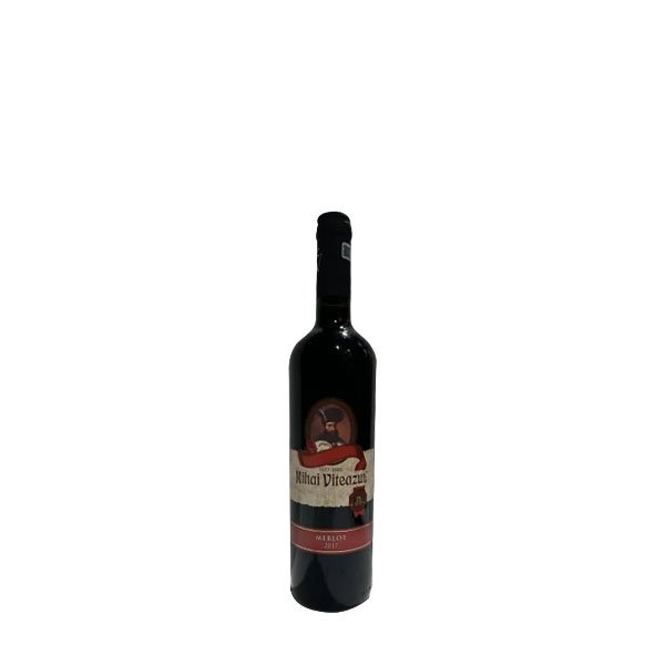 Huși Mihai Viteazul Merlot Roșu Demisec 6 x 750ML
