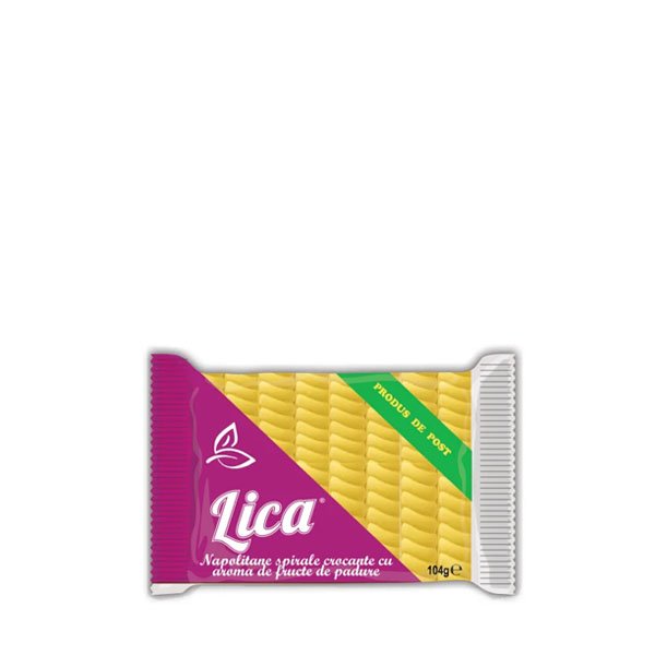 Lica Spirale cu aroma de fructe de padure 18 x 104GR