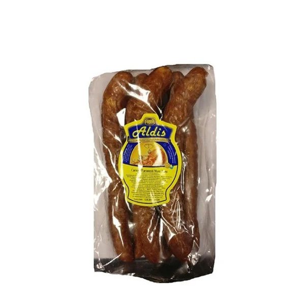 Aldis cârnați țărănești în maț de porc Aldis cârnați țărănești în maț de porc