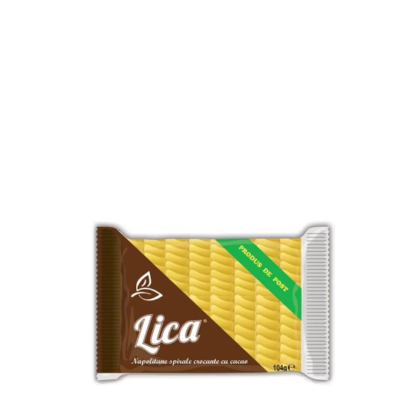 Lica Spirale cu aroma de cacao 18 x 104GR