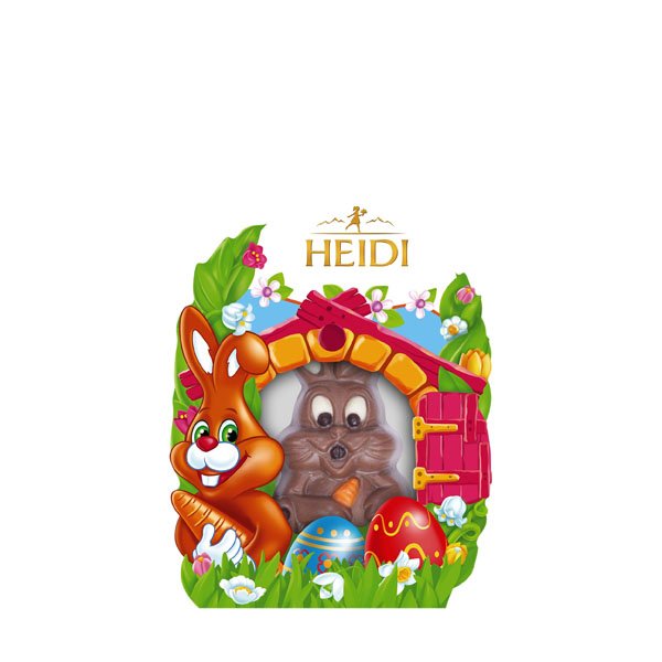 Heidi Mini iepuras ciocolata cu lapte 15 x 20GR Heidi Mini iepuras ciocolata cu lapte 15 x 20GR