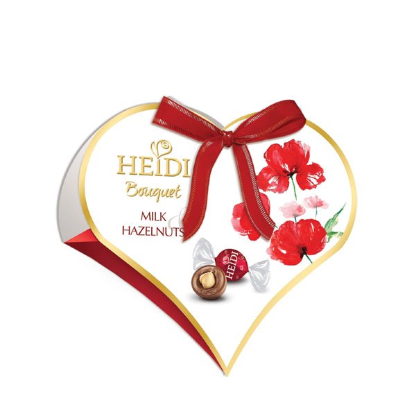 Heidi Bouquet hazelnuts Heart 100GR Heidi Bouquet hazelnuts Heart 100GR