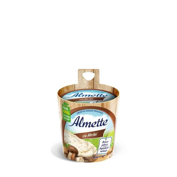 Hochland Almette Cremă de brâmză cu hribi 8 x 150GR