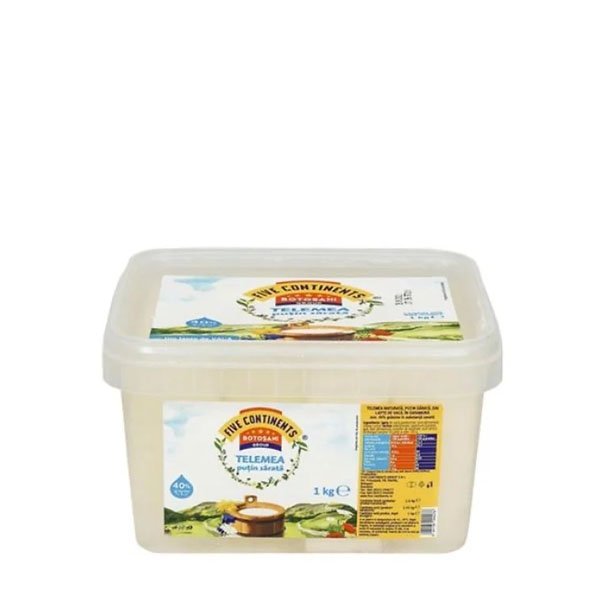 Five Elements Telemea vacă puțin sărată in saramura 40% 1KG