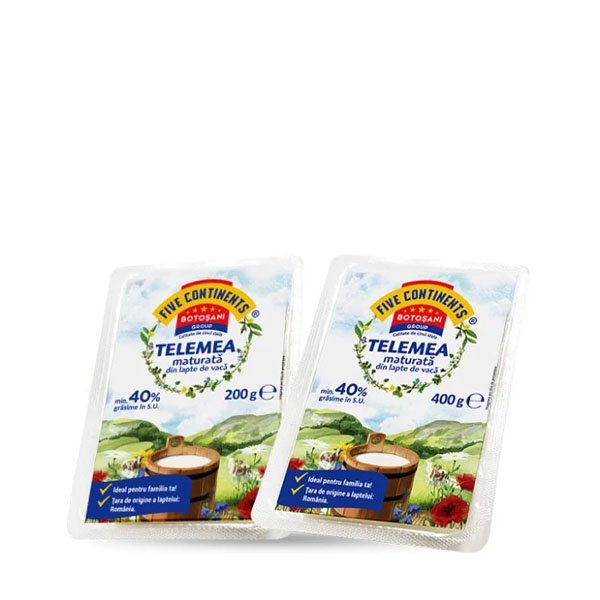 Five Continents Telemea de vacă 400GR
