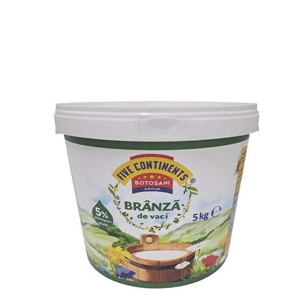 Five Continents Brânză de vaci 5KG 5%