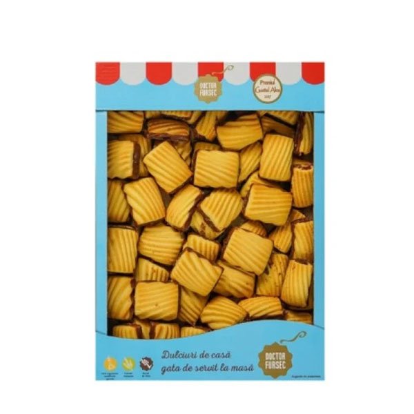 Dr. Fursec Buseuri cu Gem de fructe glazurate 1KG Dr. Fursec Buseuri cu Gem de fructe glazurate 1KG