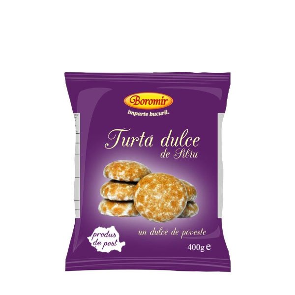 Boromir Turta dulce de sibiu 10 x 400GR Boromir Turta dulce de sibiu 10 x 400GR