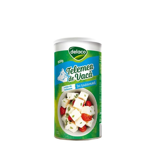 Delaco Telemea de vacă 800GR Delaco Telemea de vacă 800GR