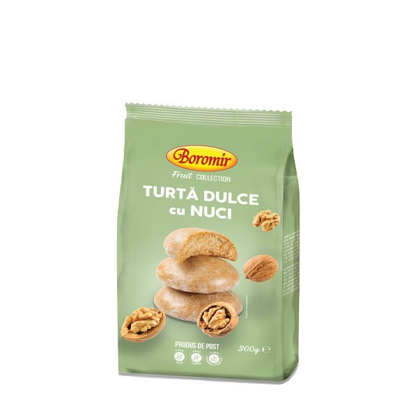 Boromir Turta dulce cu nuci 12 x 300GR Boromir Turta dulce cu nuci 12 x 300GR