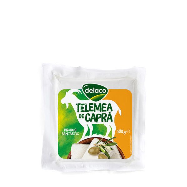 Delaco Telemea de capră 300GR Delaco Telemea de capră 300GR